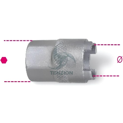 Chiave Estrattore Per Ruote Libere 4 Innesti 1/2"