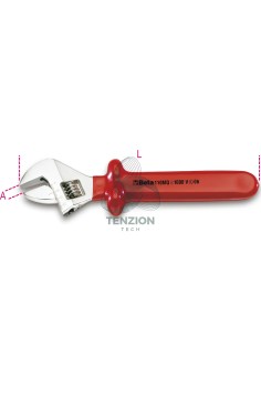 Chiave A Rullino Regolabile Con Scala Graduata Isolata 1000V