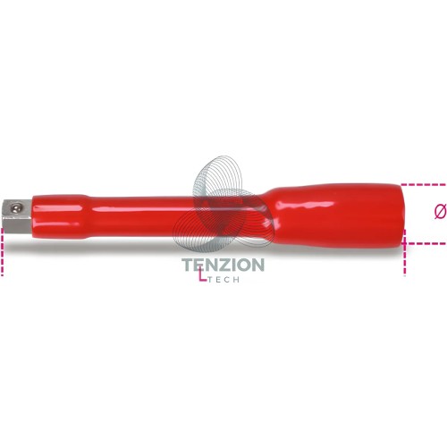 Prolunga Quadro Maschio Femmina 3/8" 140mm Isolata 1000V