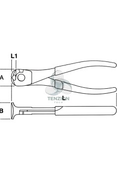 Tronchese A Taglienti Frontali Isolato 1000V 2