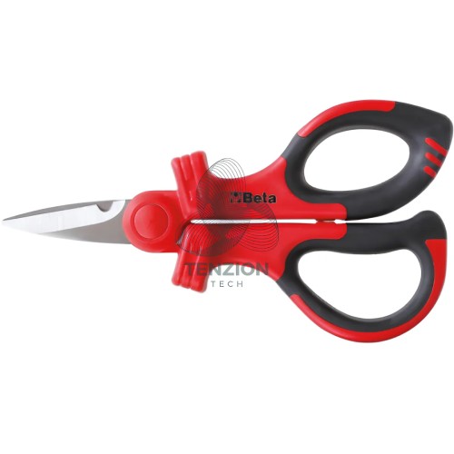 Forbici Per Elettricista Con Microdentatura Acciaio Inox Isolate 1000V