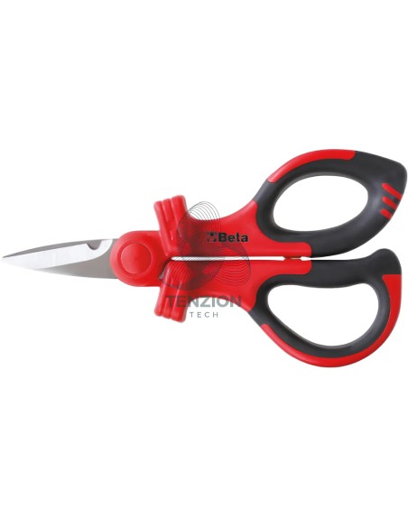 Forbici Per Elettricista Con Microdentatura Acciaio Inox Isolate 1000V
