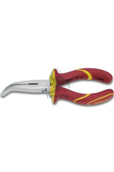 Pinza A Becchi Piatti Lunghissimi Piegati Isolata 1000V