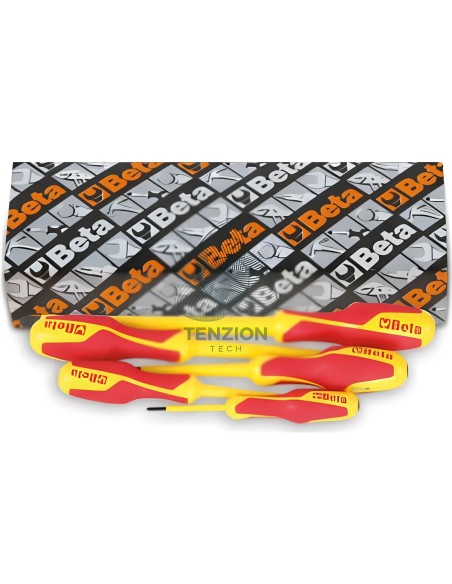 Set 5 Giraviti Per Viti Croce Phillips PH0-PH4 Isolati 1000V