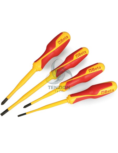Set 4 Giraviti Per Viti Croce Phillips Intaglio Isolati 1000V