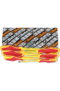 Set 6 Giraviti Per Viti Intaglio 0,5x3x100-1,6x100x200mm Isolati 1000V