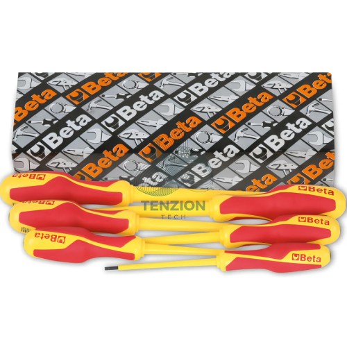 Set 6 Giraviti Per Viti Intaglio 0,5x3x100-1,6x100x200mm Isolati 1000V