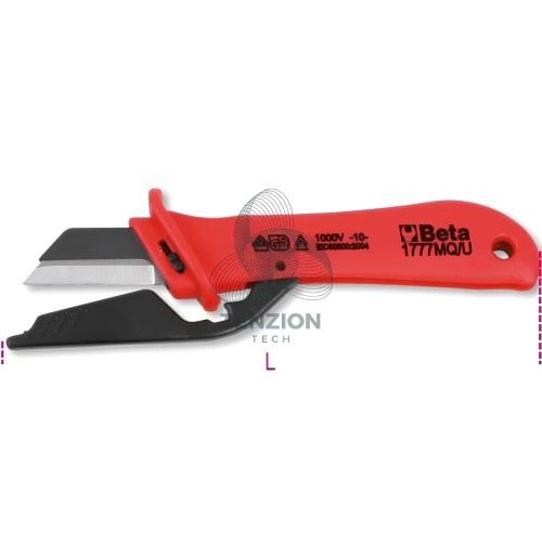 Coltello Spellacavi Isolato 1000V