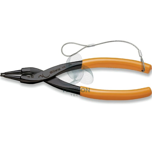Pinza A Becchi Dritti Per Anelli Elastici Fori Manici PVC Antiscivolo Con Sistema Anticaduta H-SAFE