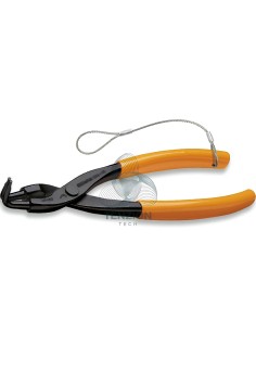 Pinza A Becchi Piegati 90° Per Anelli Elastici Fori 170mm Manici PVC Antiscivolo Con Sistema Anticaduta H-SAFE