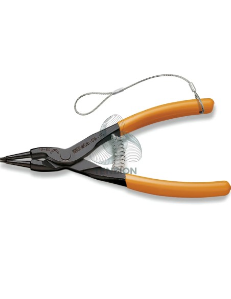 Pinza A Becchi Dritti Per Anelli Elastici Alberi Manici PVC Antiscivolo Con Sistema Anticaduta H-SAFE
