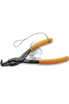 Pinza A Becchi Piegati 90° Per Anelli Elastici Alberi 175mm Manici PVC Antiscivolo Con Sistema Anticaduta H-SAFE