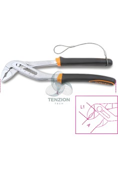 Pinza Regolabile A Cerniera Chiusa Impugnatura Bimateriale Con Sistema Anticaduta H-SAFE 2