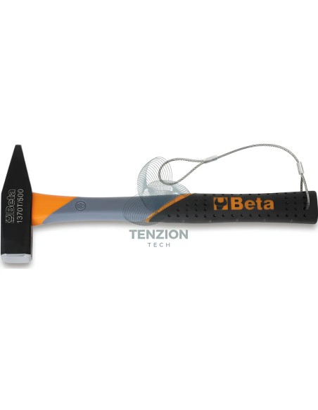 Martello Tipo Tedesco Per Meccanici Manico Fibra Con Sistema Anticaduta H-SAFE