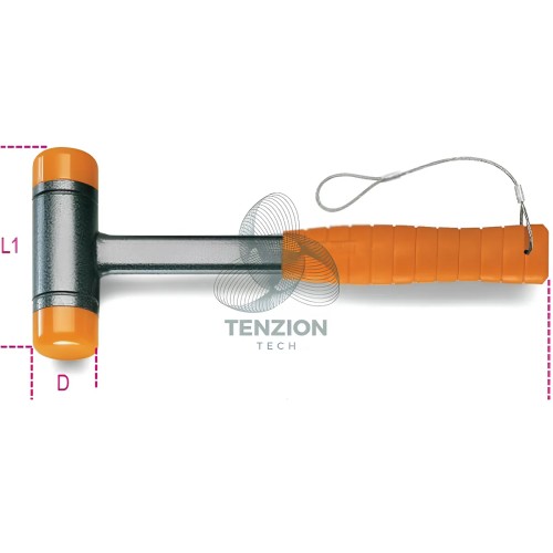 Mazzuola Antirimbalzo Con Battenti Intercambiabili Sistema Anticaduta H-SAFE