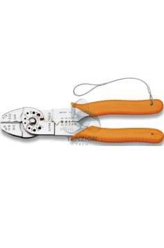 Pinza Per Capicorda Preisolati Modello Standard 0-6mm² Con Sistema Anticaduta H-SAFE