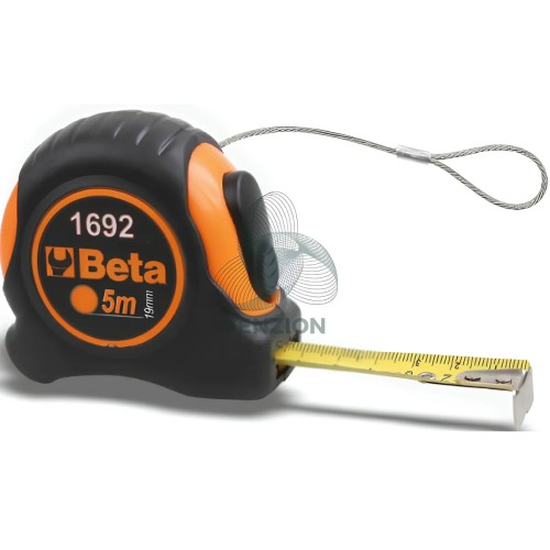 Flessometro Cassa ABS Antiurto Nastro Acciaio Classe Precisione II Con Sistema Anticaduta H-SAFE