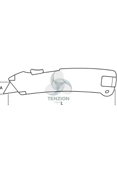 Cutter Lama Retrattile Con 2 Lame Sistema Anticaduta H-SAFE 2