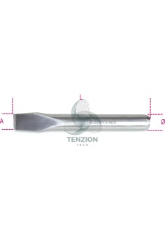Scalpello Piatto Acciaio Inox 2