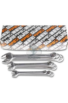 Set 11 Chiavi Combinate Acciaio Inox 6-19mm