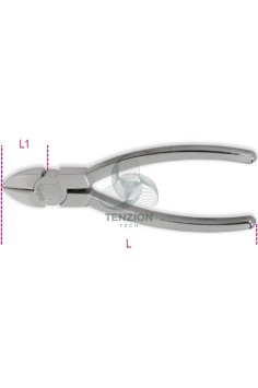 Tronchese A Taglienti Digaonali Acciaio Inox