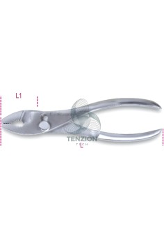 Pinza Regolabile A Due Posizioni Acciaio Inox 2