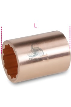 Chiave A Bussola Poligonale 3/8" Antiscintilla