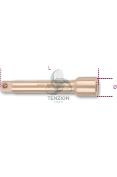 Prolunga Attacco Quadro Maschio Femmina 1/2" Antiscintilla 2