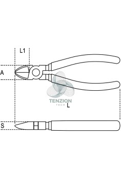 Tronchese A Taglienti Diagonali Antiscintilla 2