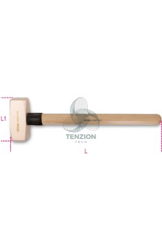 Mazzetta Manico Legno Antiscintilla