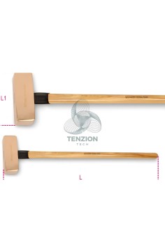 Mazza Manico Legno Antiscintilla