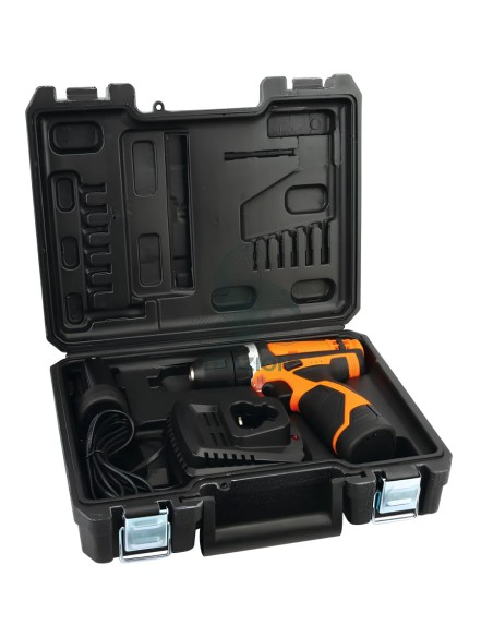 Kit Trapano Avvitatore Ultracompatto 12V 30Nm Batterie 2x2Ah E Caricabatterie