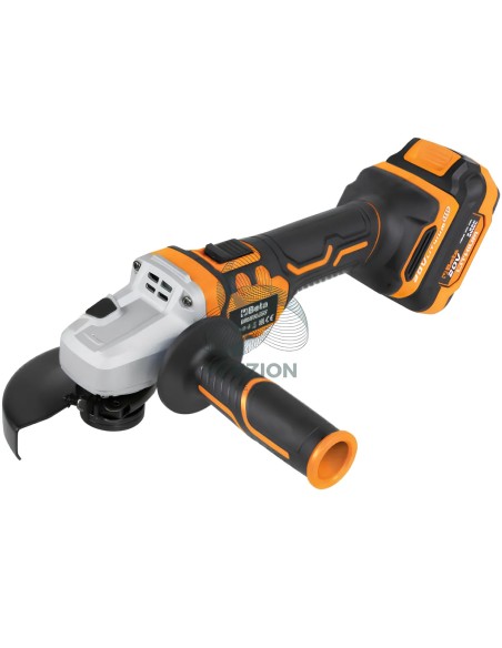 Kit Smerigliatrice Angolare Brushless Ø125/115mm 20V Batterie 2x4Ah E Caricabatterie