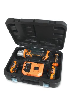Kit Smerigliatrice Angolare Brushless Ø125/115mm 20V Batterie 2x4Ah E Caricabatterie 2