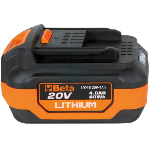 Batteria Ioni Litio 20V 4Ah Per Utensili Beta