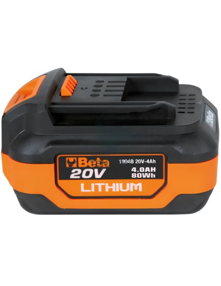 Batteria Ioni Litio 20V 4Ah Per Utensili Beta