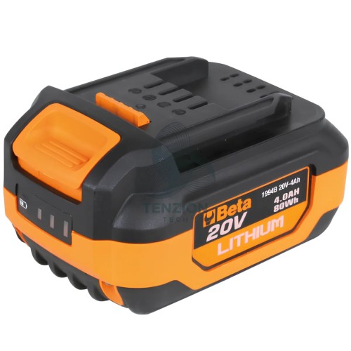 Batteria Ioni Litio 20V 4Ah Per Utensili Beta
