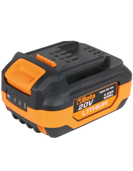 Batteria Ioni Litio 20V 4Ah Per Utensili Beta