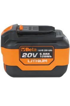 Batteria Ioni Litio 20V 6Ah Per Utensili Beta