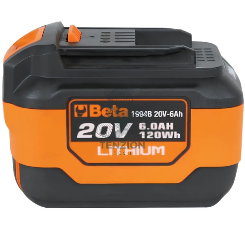 Batteria Ioni Litio 20V 6Ah Per Utensili Beta