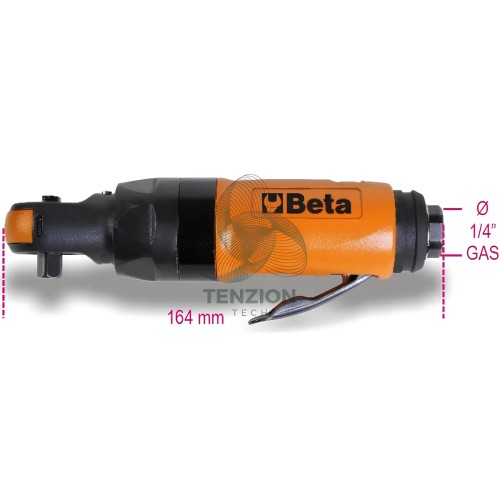 Cricchetto Pneumatico Reversibile A Massa Battente 1/4" 68Nm