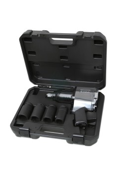 Kit Avvitatore Pneumatico Reversibile Con 4 Bussole Lunghe 3/4" 1493Nm 2