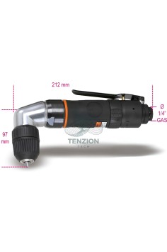 Trapano Pneumatico Angolare Reversibile 1-10mm 2