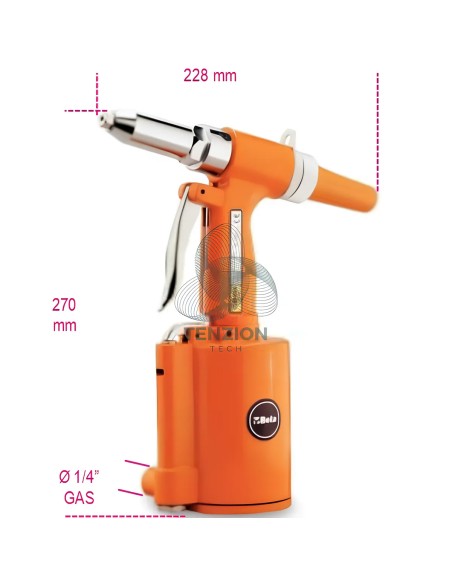Rivettatrice Pneumatica 1/4"