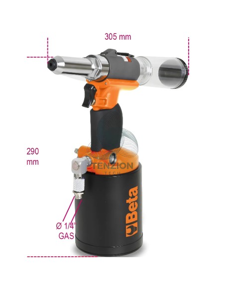 Rivettatrice Pneumatica 1/4"