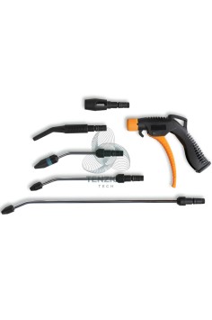 Pistola Di Soffiaggio Progressiva Con 5 Ugelli 1/4"
