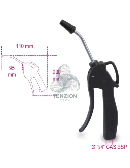 Pistola Di Soffiaggio Progressiva 1/4"
