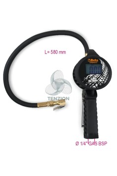 Pistola Digitale Per Gonfiaggio Pneumatici 1/4" 2