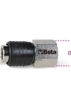 Raccordo Universale A Sfera Filettato Femmina Gas Cilindrico BSP 2