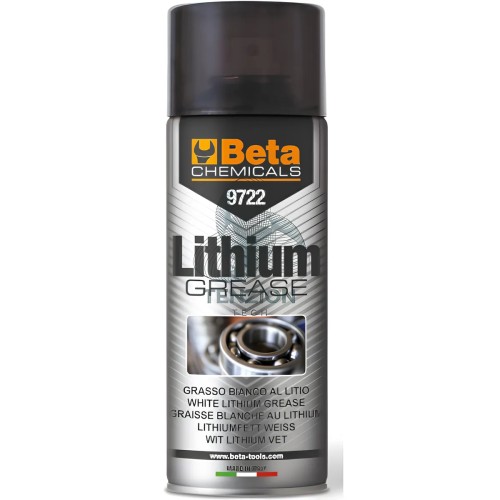 Spray Grasso Bianco Al Litio Lithium Grease 400ml